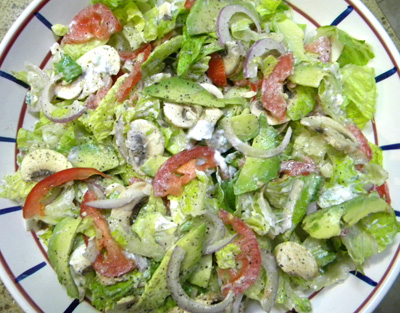 Tomato-Mushroom Salad