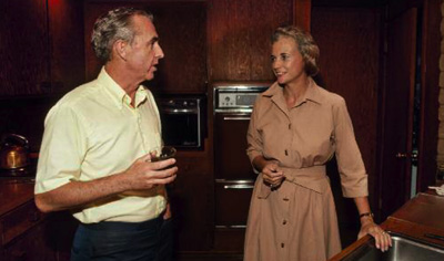 John and Sandra O'Connor in the kitchen of their Paradise Valley home