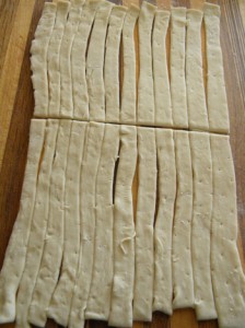puff pastry strips