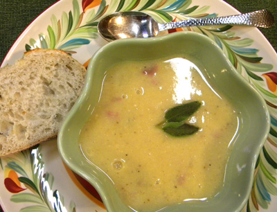 garlic potato soup