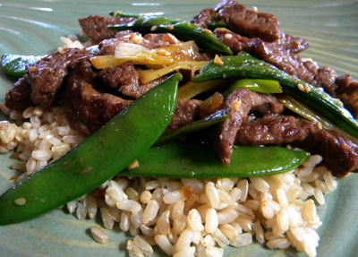 sesame beef