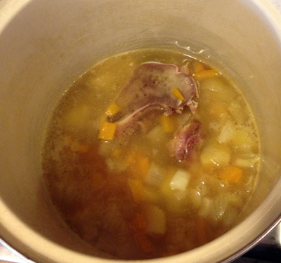 broth cooked