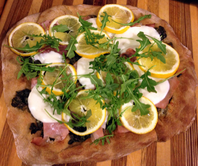 Meyer Lemon Pizza