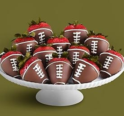 strawberry footballs