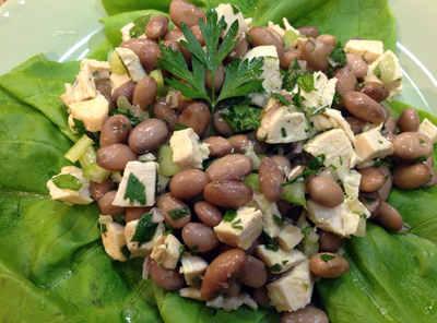 Tuscan Chicken and Bean Salad Recipe