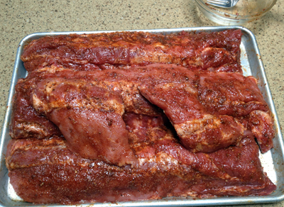 rubbed ribs