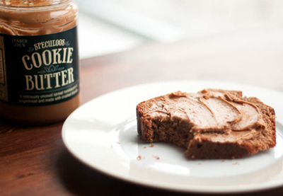 cookie butter toast
