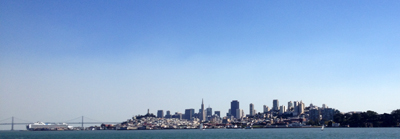 San Francisco from the ferry