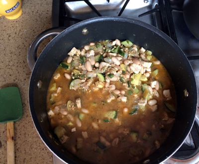 chicken and white bean chili