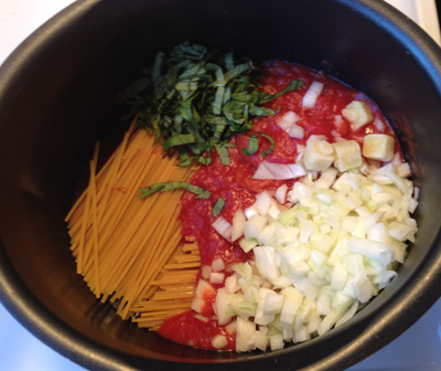one pot - no drain pasta