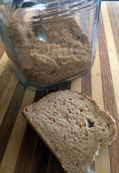 dried out bread