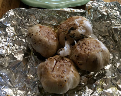 roasted garlic