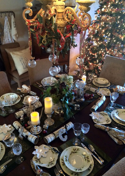 2013 Christmas table
