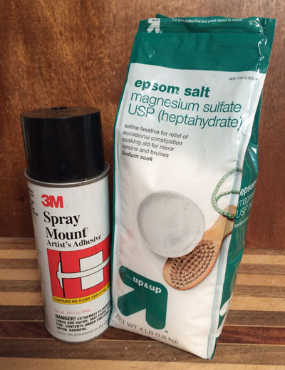 spray and salt