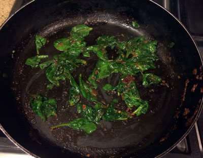 sauteed spinach