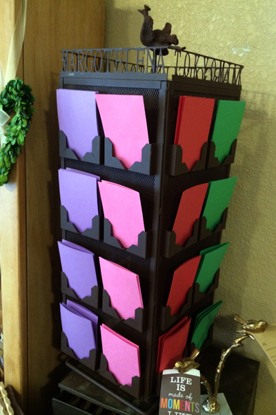 card rack