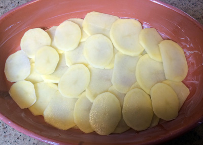 potato layer