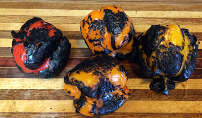 fire roasted peppers