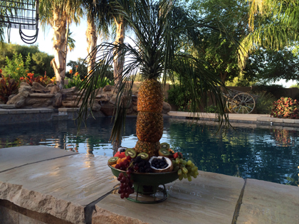 pineapple palm tree fruit bowl2