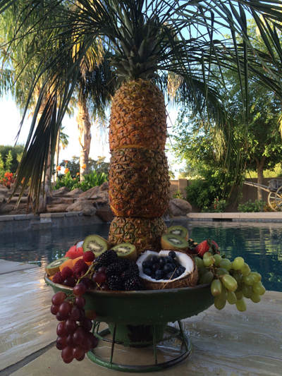 pineapple palm tree fruit bowl3
