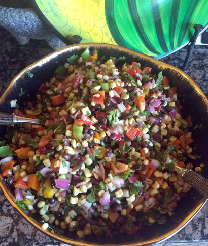 Sushil's Black Bean and Corn Salad