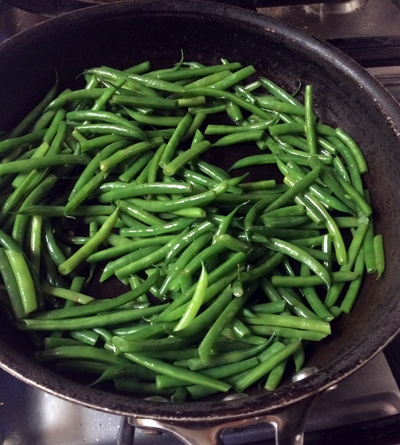 heat green beans