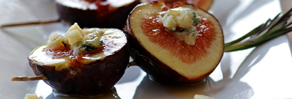 grilled fresh figs