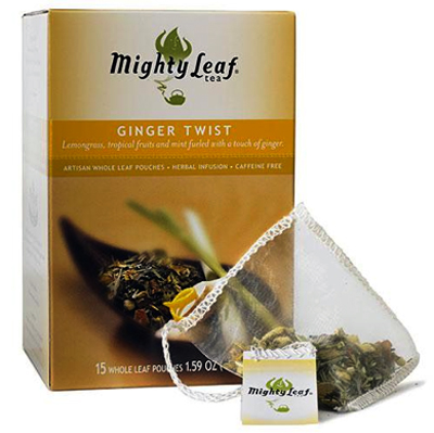 mighty leaf ginger twist tea