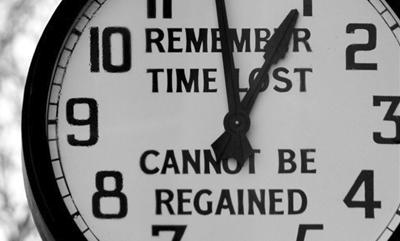 time lost