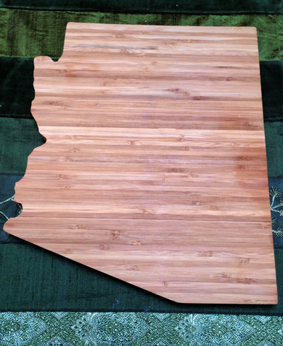 Arizona cutting board