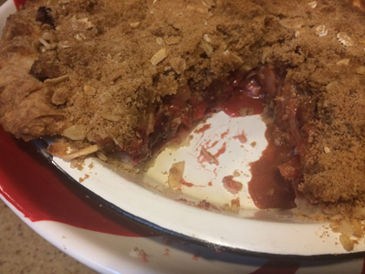 pie slice missing