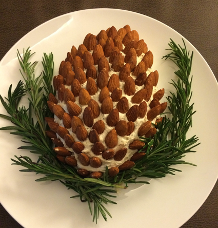 pine cone cheese ball