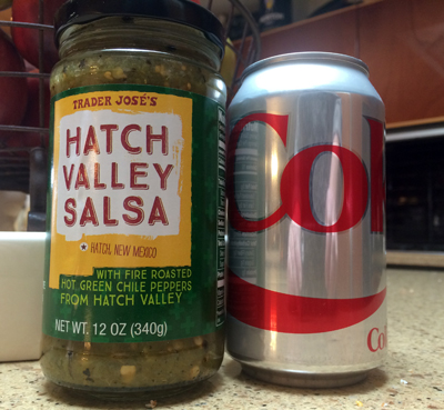 salsa and coke