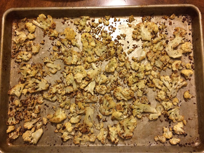 roasted cauliflower