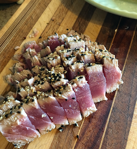 chop ahi