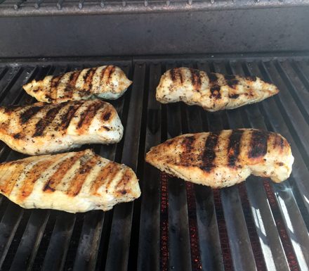 grilled chicken