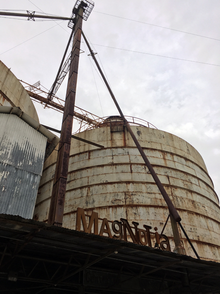 The silo sign