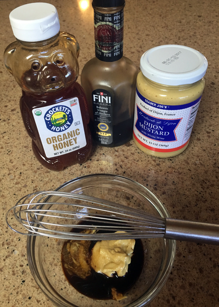 honey mustard balsamic