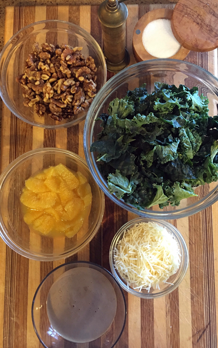 kale salad ingredients