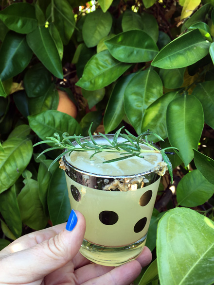 Grapefruit & Rosemary Spritzer