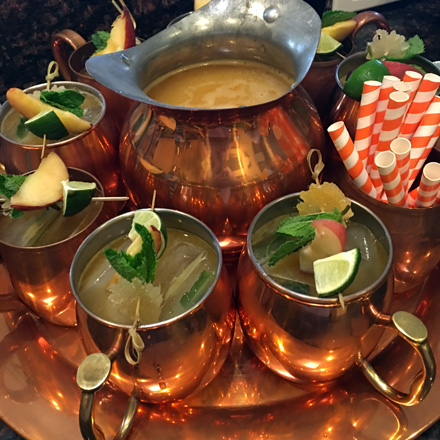 peach mules