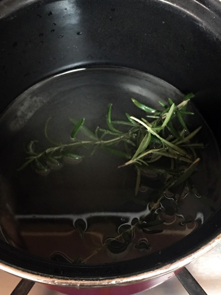 rosemary simple syrup