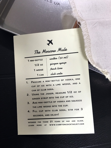 moscow mule recipe card