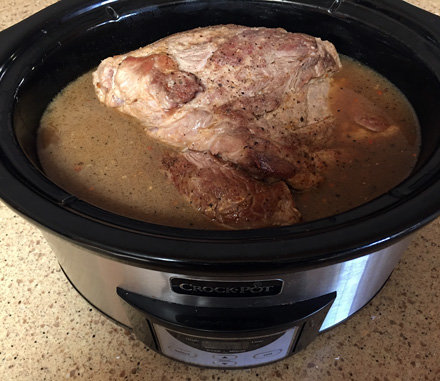 slow cooker pork