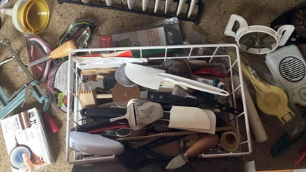 tool junk drawer